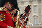 The Queen's sax players