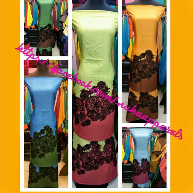 BORONG kain pasang cotton baldu murah terkini