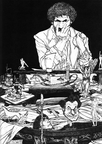 Austin Osman Spare Self Portrait 1907, Austin Osman Spare