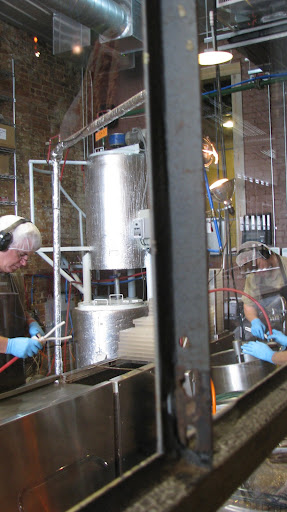 Employees at Askinosie Chocolate see the chocolate through its entire process, from the cocoa bean to the chocolate bar. (Photo credit: Kenrick Nobles)