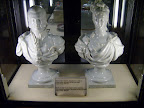 Bustos de D. Carlota Joaquina e D. João VI - Palácio de Queluz - 04/01/09