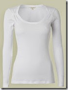 White Stuff Long Sleeved Scoop Neck White Tshirt White Stuff Long Sleeved Scoop Neck White Tshirt