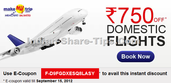 Makemytrip Discount Coupon for Rs 750