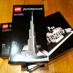 LEGO Architectureの新作3点が届いた