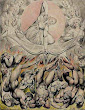The Casting Of The Rebel Angels Into Hell By William Blake