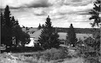 Old panoramic country view