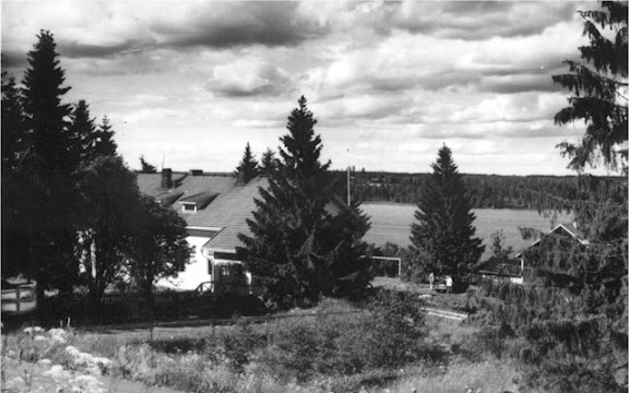 Old panoramic country view