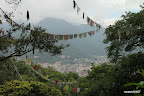 View from Swayambhunath stupa over Kathmandu suburbs