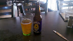 Cycle NC 2011 - My first beer of the week.  Great little restaurant named Georgios in the historic district of Henderson, NC.