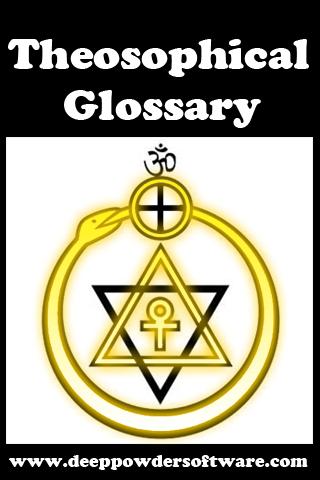 Theosophical Glossary