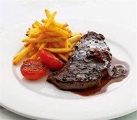 Peppered Steak Shallot Sauce Peppered Steak Shallot Sauce