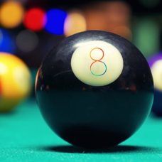 Eight for 8 logo day 8 eight ball