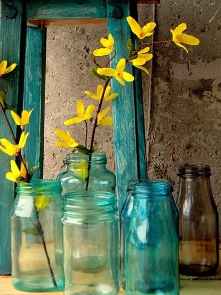 Glasflaskor, Pinterest
