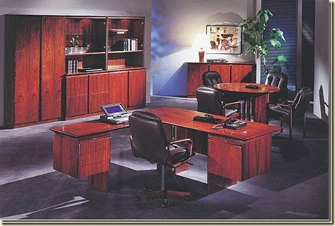 Escritorios de Madera para Oficina ~ Decoración de Interiores de Casas