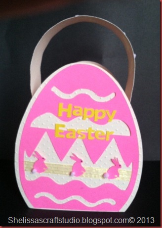 Easter bag front