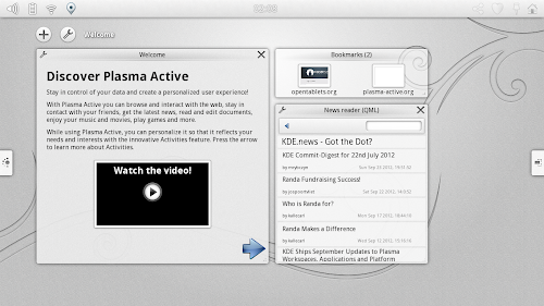 KDE Plama Active 3