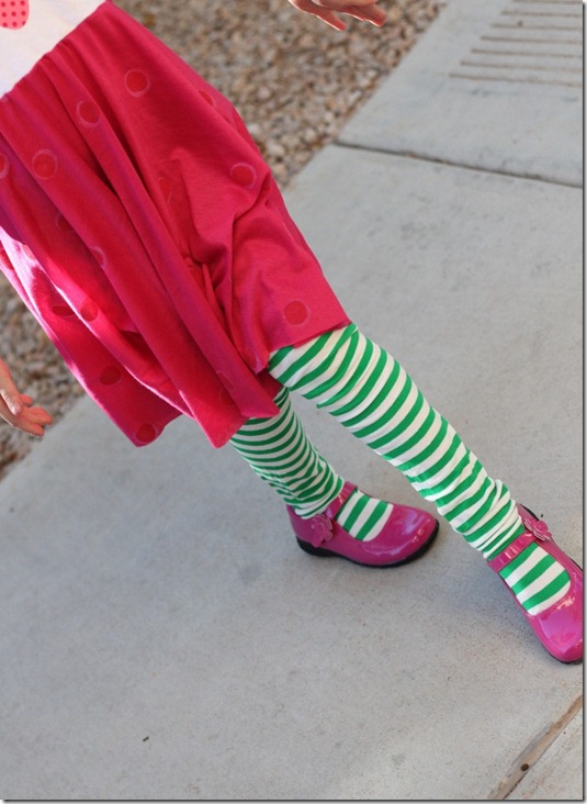 Green tights