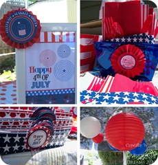 July 4th Recap decoration