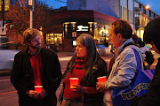 Ben joins activist Rose Henry and MP Murray Rankin at the annual vigil for members of Victoria's street community who have passed away