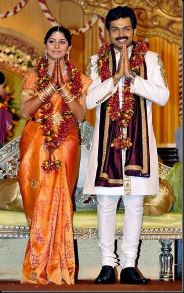 south indian hero Karthik Sivakumar wedding photos