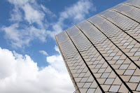 Looking skywards up the sails