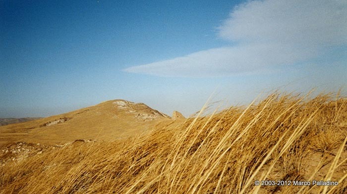 Vestigia della grande murgalia nella zona nord-ocidentale, il territorio è via di desertificazione a causa dei disboscamenti massicci perpetrati negli ultimi 50 anni