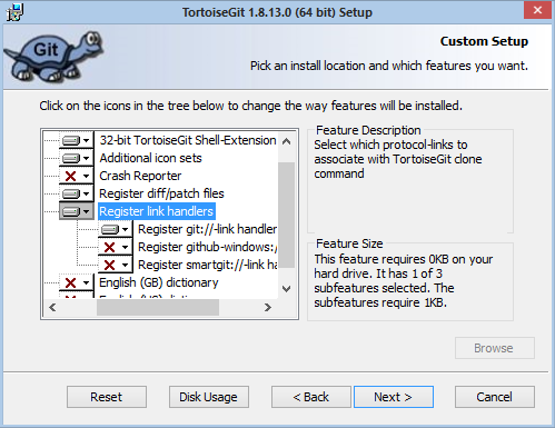 Tortoise git for windows как работать