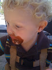Mmm.... Chocolate gelato.