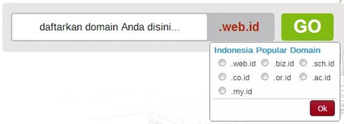 nama domain dot id yang bisa didaftarkan via registrar