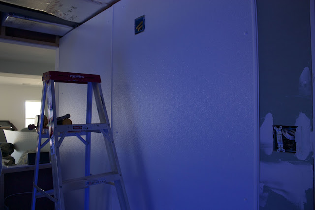 This FRP board is awesome. Easy to install and waterproof. But, its a bear to cut and the dust is not goof for you. FRP = Fiberglass reinforced plastic.