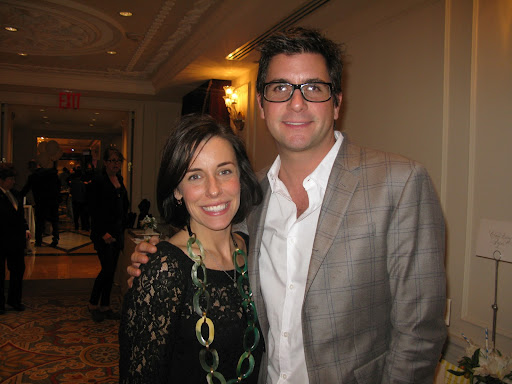 This is a cute picture of Cheree Berry and Anthony Luscia of 