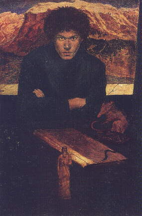 Self Portrait By Austin Spare, Austin Osman Spare