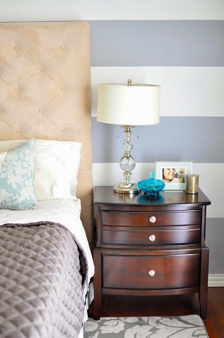 Budget master bedroom makeover via MonicaWantsIt.com #diy #home Budget master bedroom makeover via MonicaWantsIt.com #diy #home