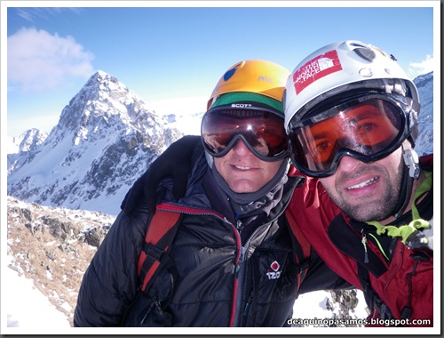 Canal Central SO 200m 50º con esquis (Pico de la Montañeta 2552m, Benasque, Pirineos) (Isra) 3366 Canal Central SO 200m 50º con esquis (Pico de la Montañeta 2552m, Benasque, Pirineos) (Isra) 3366