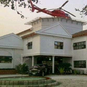 David Mark's House in Benue State Has a Helicopter Landing Space On its Roof (See Photo) 