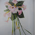 Modern cascading bqt - Pink arum lilies, phalanopsis orchids, leaves and grass.jpg