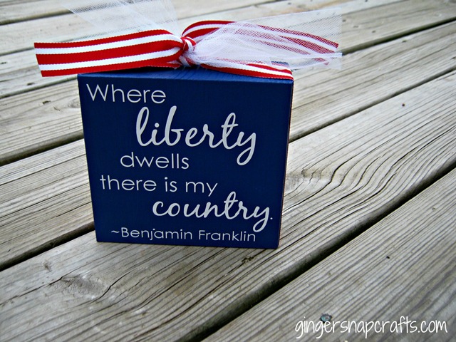 liberty quote block