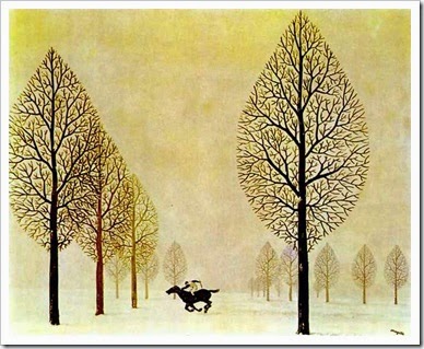 Magritte, The lost jockey