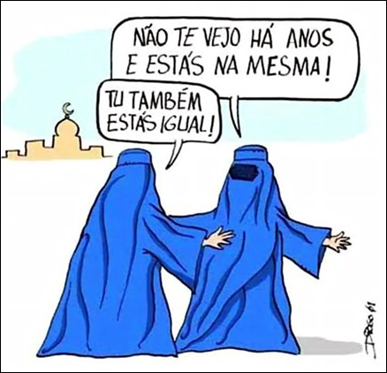 mulheres muçulmanas com burkha