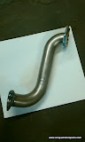 Subachad Downpipe before paint