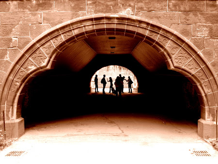 Things to do in New York: Walk through the Central Park tunnel