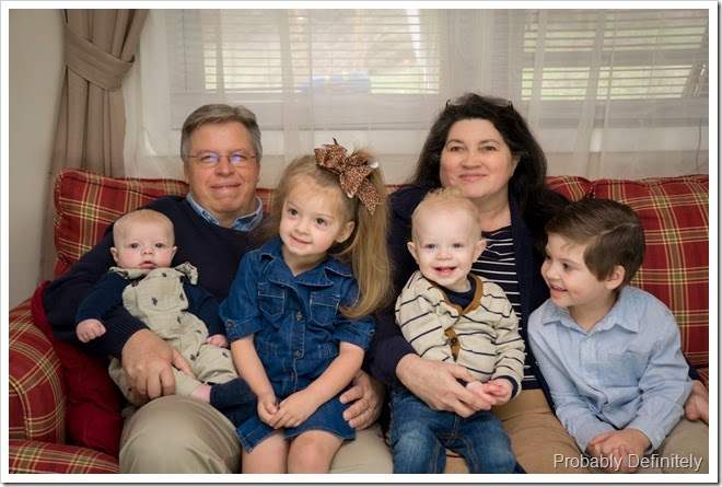 Reid, Papa, Sadie, Everett, Mimi & Dallas