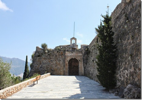 Asos Castle Entrance Kefalonia