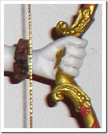 Lord Rama holding bow