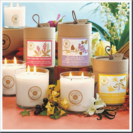 PartyLite Brighter World candles 