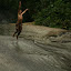 Leaping, spinning, surfing all over place...