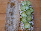Sandwich assembled.