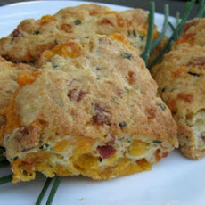 Bacon-Cheddar-Chive Scones