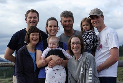 Family! (promise there are mountains in the background)