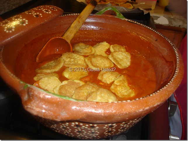 Tortas de camarón con pipián Tortas de camarón con pipián